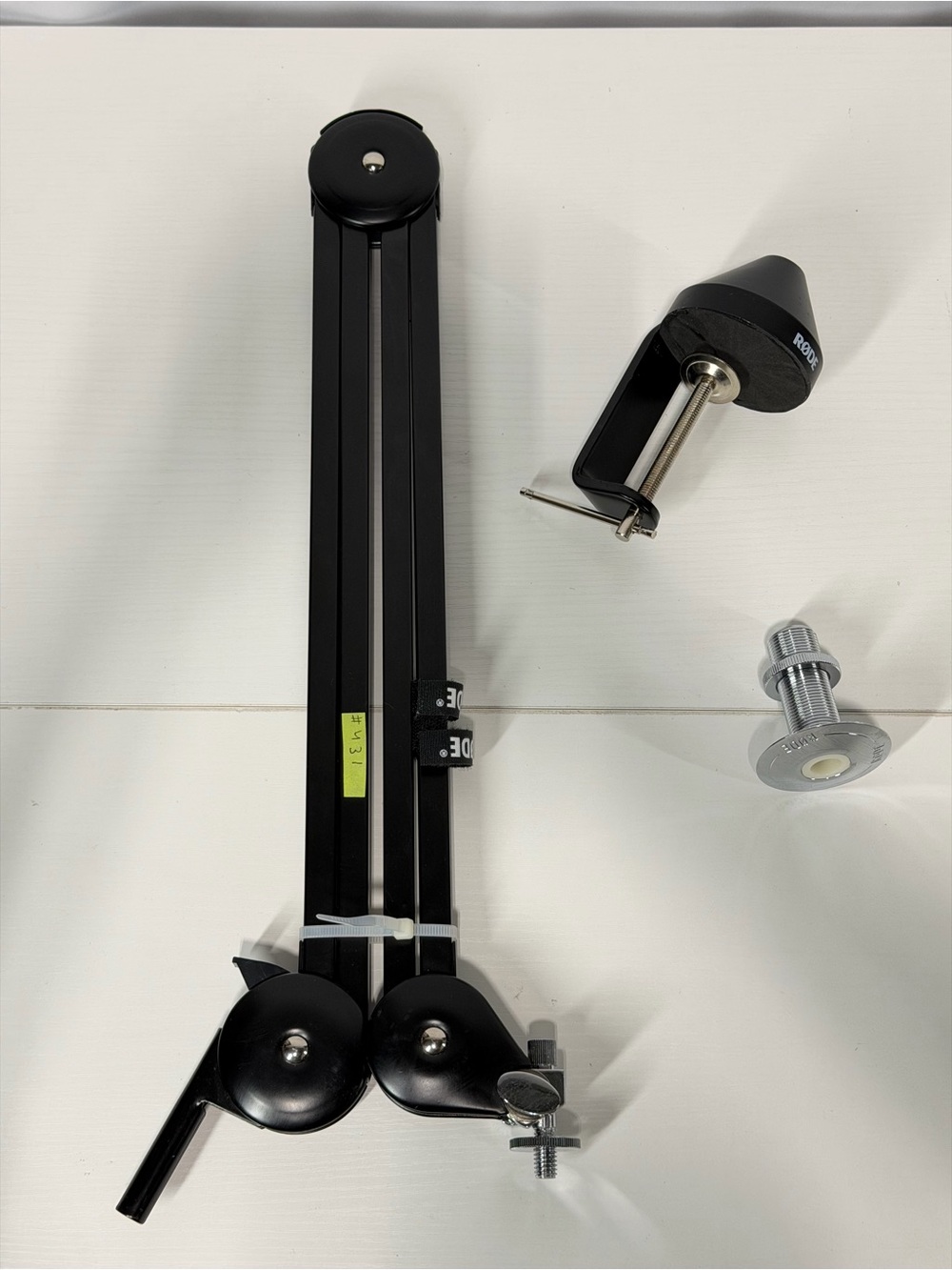 #431 Rode PSA1 Black Adjustable Studio Microphone Boom Arm Stand w/ Desk Clamp